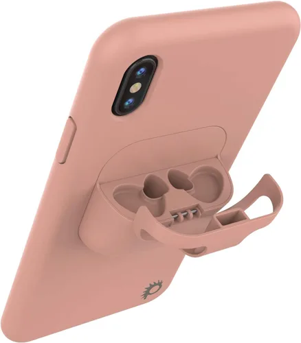 Vista 5 de PunkCase Funda para iPhone X Airpods (Serie CenterPods) Funda delgada y duradera 2 en 1 diseñada para iPhone X (5.8 pulgadas) Protege tu Rosado