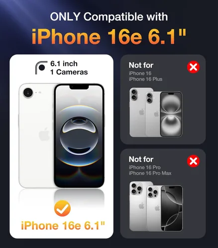 Vista 257 de DIACLARA - Funda transparente compatible con iPhone XR 6.1 pulgadas 2018