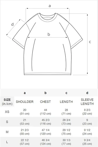 Vista 4 de Aelfric Eden Camisetas gráficas de gran tamaño unisex con estampado de graffiti