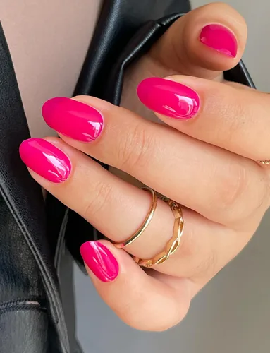 Vista 15 de AutyaMee Tiras de uñas de gel semicuradas (abeja y flor), 20 unidades de envolturas de uñas de gel, calcomanías, rosa nude, calidad de salón