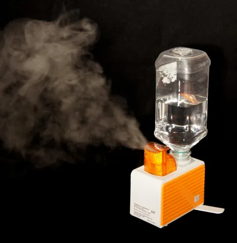 Vista 4 de SPT SU-1053N Humidificador personal, naranja/blanco