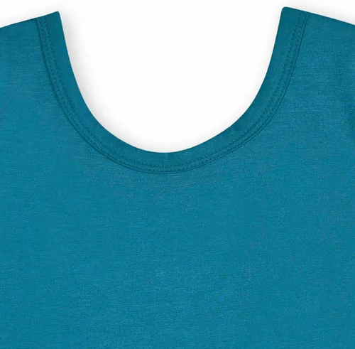 Vista 4 de Gerber Vestido de manga corta suave para bebé niña de talla única, con viscosa hecho de eucalipto