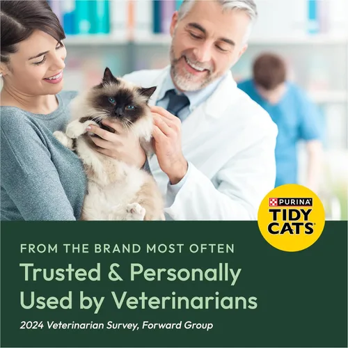 Vista 10 de Purina Tidy Cats - Sistema de arena para gatos, Breeze XL todo en uno con control de olores y fácil de limpiar, no aglutinante, caja de 18 libras
