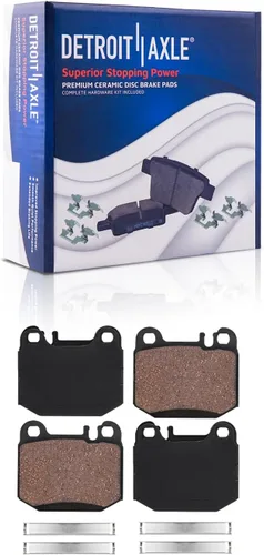Vista 150 de Detroit Axle - Pastillas de Freno Delantero Izquierdo Reemplazo de Pinza de Disco para Ford Fusion Mazda 6 Lincoln MKZ Mercury Milan 2006-2012