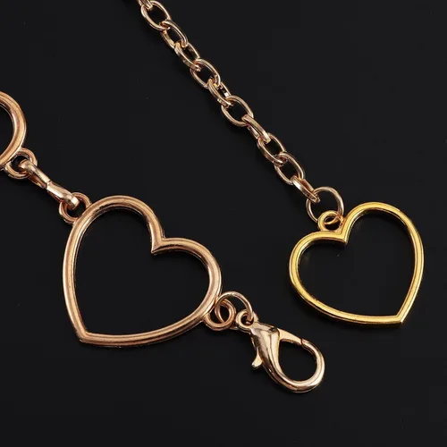 Vista 9 de Ovida Cinturón de cadena de metal para mujer, cinturón de cadena de estilo vaquero occidental, cinturón ajustable para suéteres, vestidos, jeans