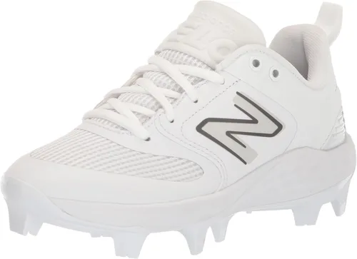 Vista 8 de New Balance Tacos de sóftbol Fresh Foam Velo v3 para mujer Negro/Blanco