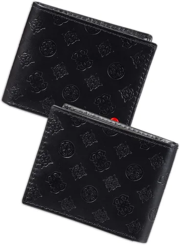 Vista 2 de Cartera Guess de piel para hombre