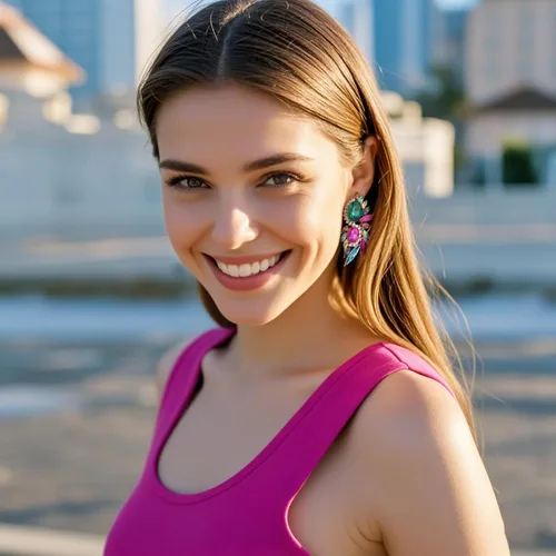 Vista 4 de Aretes colgantes vintage con diamantes de imitación para mujer