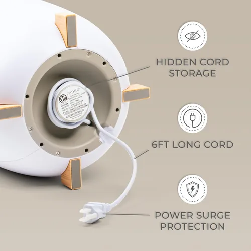 Vista 7 de Zadro - Calentador grande de toallas con temporizador, calentador de toallas eléctrico para baño, con apagado automático, calentador de toallas