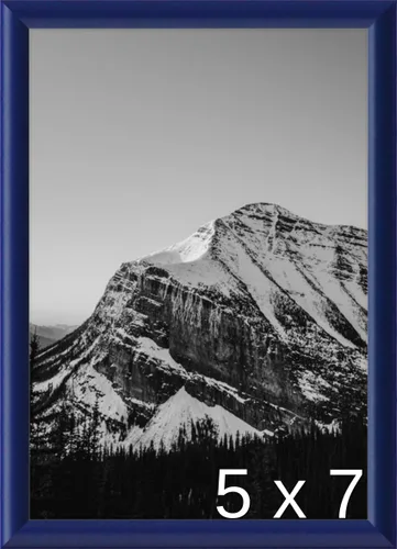 Vista 5 de Frame It Easy Marco de metal azul de 5 x 5 (Hanover)