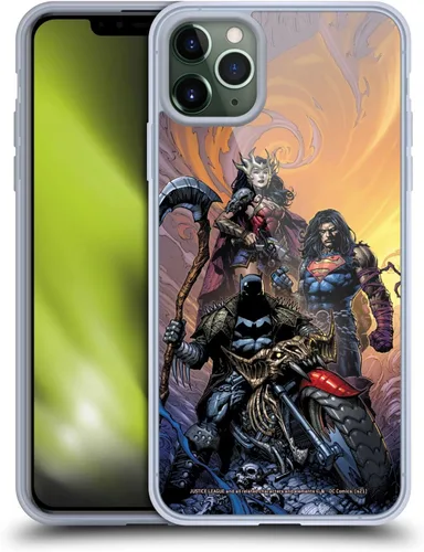 Vista 99 de Head Case Designs Funda de gel con licencia oficial de la Liga de la Justicia DC Comics #10 Darkseid War Comic Book Cover