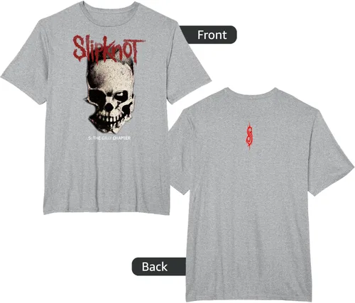 Vista 122 de Slipknot Tribal Calavera playera, niños 12, Rojo