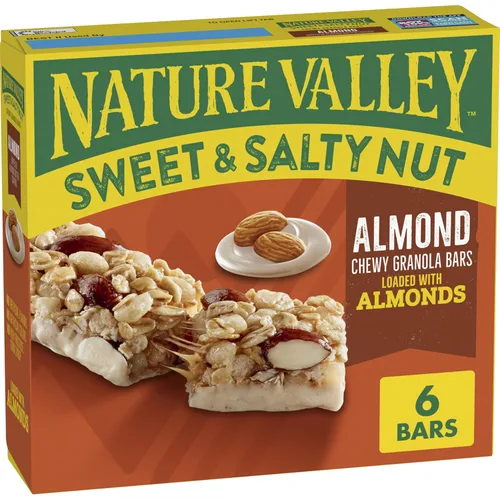 Vista 14 de Nature Valley Barras de granola de nueces dulces y saladas, maní, 15 barras, 18 onzas