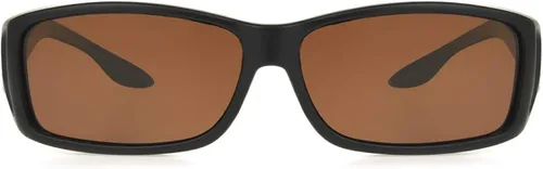 Vista 2 de Dioptics Solar Shield-Manchester - Gafas de sol polarizadas rectangulares talla M color negro