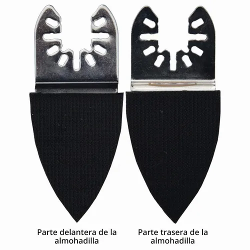 Vista 7 de XXGO Kits de accesorios de almohadillas de lijado multiherramienta oscilantes para dedos de 52 piezas