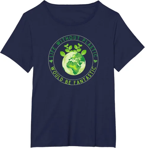 Vista 20 de Life Without Plastic Ecology Planet Original Vegan Gift T-Shirt