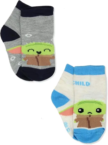 Vista 7 de Disney Star Wars Mandalorian Baby Yoda - Calcetines infantiles (6 unidades)