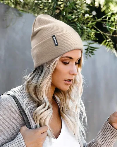 Vista 5 de FURTALK - Gorro tejido de acrílico, para invierno, suave, cálido, unisex, para hombres y mujeres