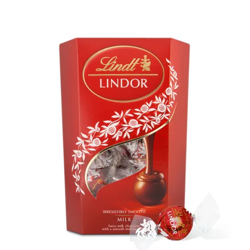 Vista 17 de Lindt Lindor - Trufas de chocolate extra oscuro 60 %, caramelo de chocolate negro con centro de trufa suave y derretida, ideal para regalar, 5.1