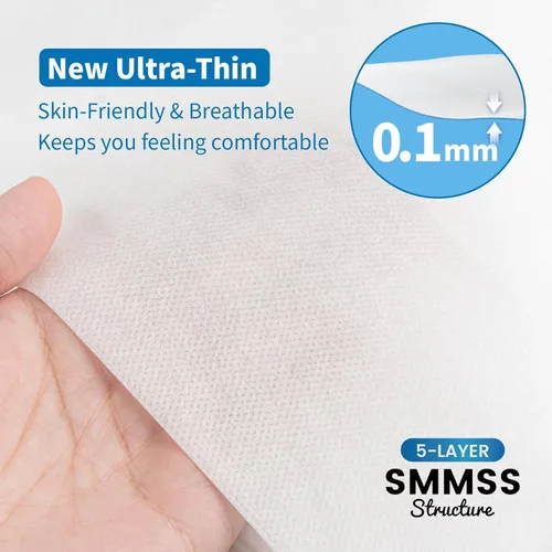 Vista 2 de KIIS Sábanas Desechables de Protección para Viajes, Sábana de Cama Desechable, Funda de Edredón/Consolador Desechable, Fundas de Almohada