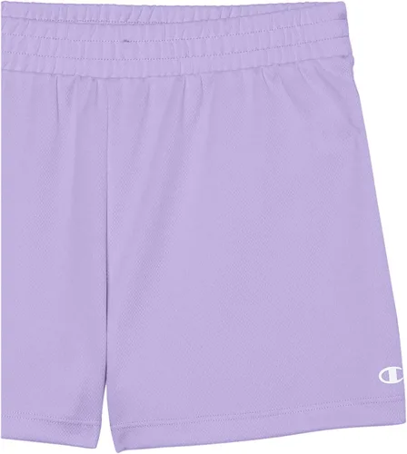 Vista 2 de Champion, Mesh, Kids Girls, Athletic, Lightweight Shorts, 3.25