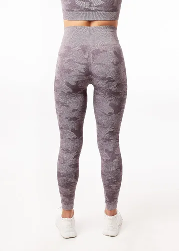 Vista 2 de Leggins de entrenamiento de camuflaje sin costuras