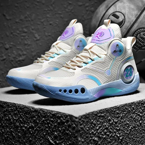 Vista 2 de KEMTAT Men's Training Basketball Shoes Mandarin Duck Breathable Practical Basketball Shoes Sports Shoes