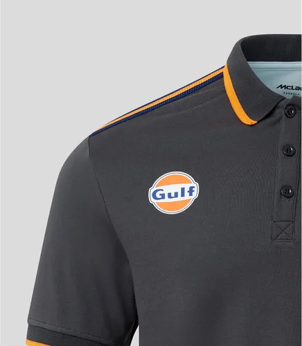 Vista 3 de McLaren F1 Gulf Collaboration - Polo clásico para hombre, Multicolor