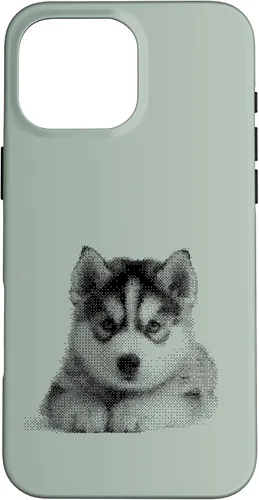 Vista 19 de Chic Husky Puppy - Funda para iPhone 16