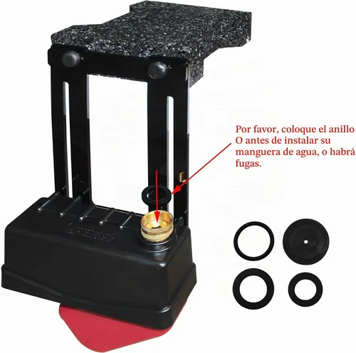 Vista 6 de Nivelador de agua para piscina, altura ajustable de 2 a 9 pulgadas, mantiene automáticamente el nivel de agua establecido