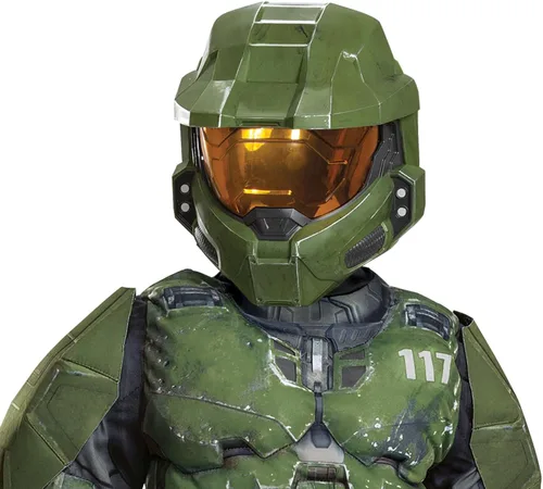 Vista 4 de Disguise Master Chief Costume Costume with Halo Energy Sword Accessory