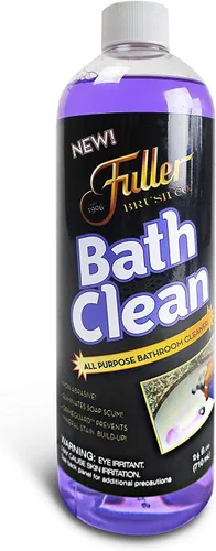 Vista 2 de Fuller Brush Bath Clean - Botella limpiadora de baño de 24 onzas con aerosol, disuelve la espuma de jabón, las manchas de agua dura y la acumulación