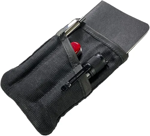 Vista 13 de Hide & Drink, Estuche de bolsillo multiherramientas, Bolsa compacta multiusos con cremallera para artículos de diario (EDC), Mini estuche