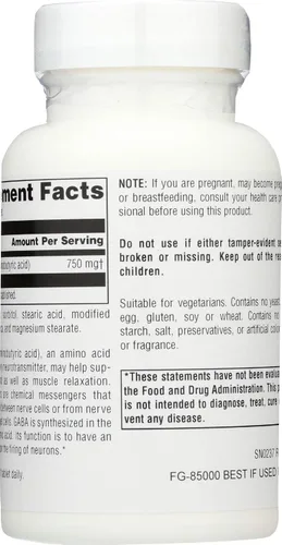 Vista 2 de Source Naturals Serene Science GABA, para una mente tranquila, 750mg - 45 Tabletas