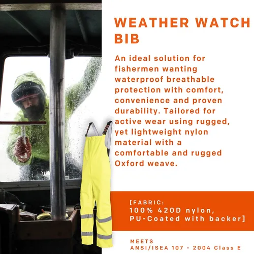 Vista 2 de Grunden's Gage Weather pechera de guardia para hombre