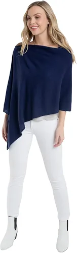 Vista 2 de CLAUDIA NICHOLE by Alashan Poncho estilo vestido, 100% cachemira