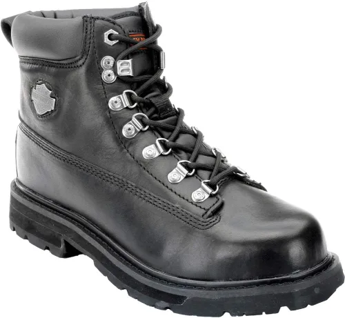 Vista 2 de Harley-Davidson Botas negras con punta de acero Drive para hombre D91144