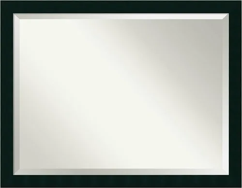 Vista 8 de Amanti Art Bathroom Mirror for Over Sink, Vanity Mirror, Wood Frame, Hangs Horizonally and Vertically, Bathroom Wall Decor, Beveled Edge