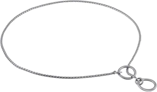 Vista 6 de Alvalley Collar de cadena de metal para exhibición de perros, collar deslizante para mascotas para espectáculos, collar de cadena de serpiente