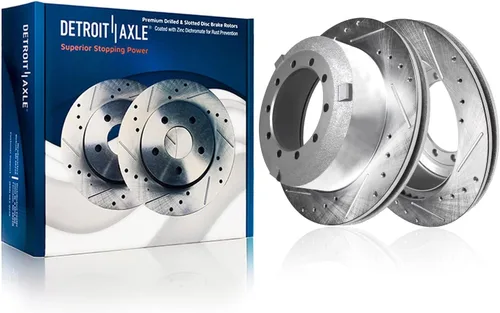 Vista 9 de Detroit Axle - Rotores de freno traseros para Toyota GR Supra BMW 230i 330e 330i 430i 530i 530i 530e 540d 540i xDrive X3 X4 Z4, rotores de freno