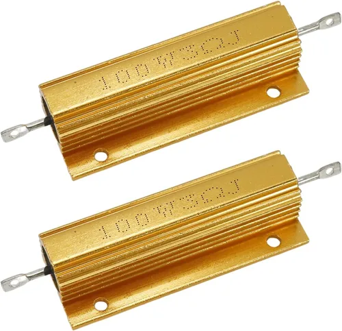 Vista 11 de RX24 50 W 4 Ohm Resistor Caja de aluminio Wirewound chasis montado -4pcs