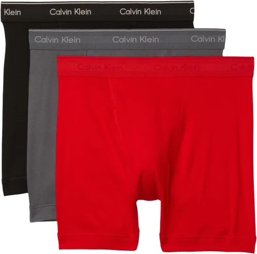 Vista 20 de Calvin Klein Calzoncillos Bóxer Brief Clásicos de Algodón para Hombre (3 unidades)