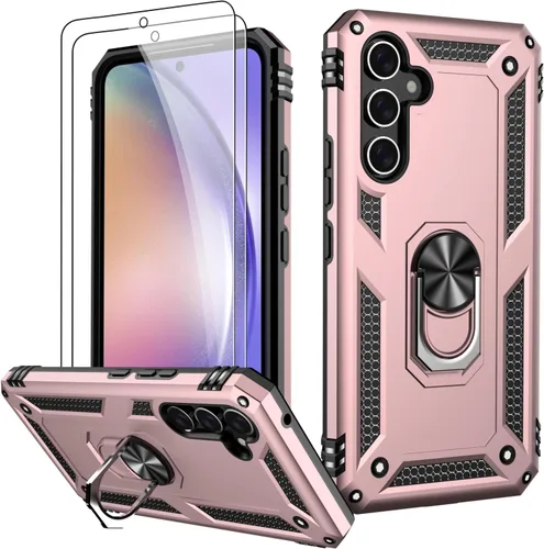 Vista 25 de LUMARKE Funda para Galaxy A51 4G con Protector de Pantalla, Pasa Prueba de Caída de 16 pies de Grado Militar, Cubierta Protectora para Teléfono