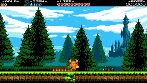 Vista 7 de Shovel Knight Gold Amiibo (Nintendo Switch)