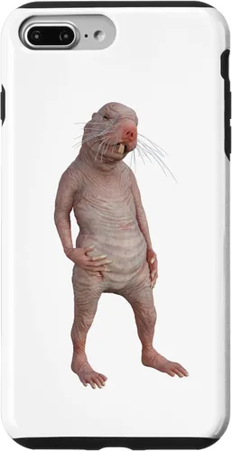 Vista 12 de Live Weird - Carcasa para iPhone 17, diseño de ratas topos desnudas