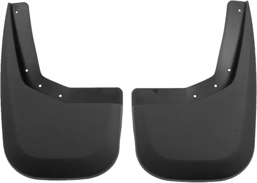 Vista 11 de Husky Liners - Protectores de barro delanteros y traseros Chevrolet Silverado 1500 2007-2013, Chevrolet Silverado 2500/3500 2007-2014 con ruedas