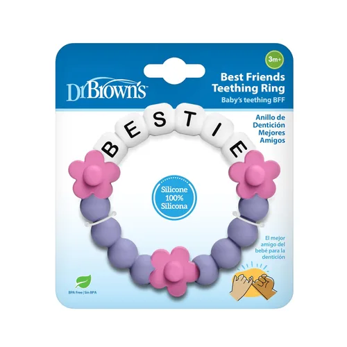 Vista 23 de Dr. Brown's Tubos de dentición para bebés, abejas y caracoles, 9.8 ft+, paquete de 2