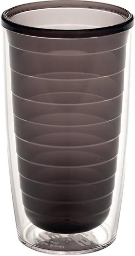 Vista 18 de Tervis Vaso aislado de mesa transparente y colorido fabricado en Estados Unidos con doble pared, taza de viaje que mantiene las bebidas frías