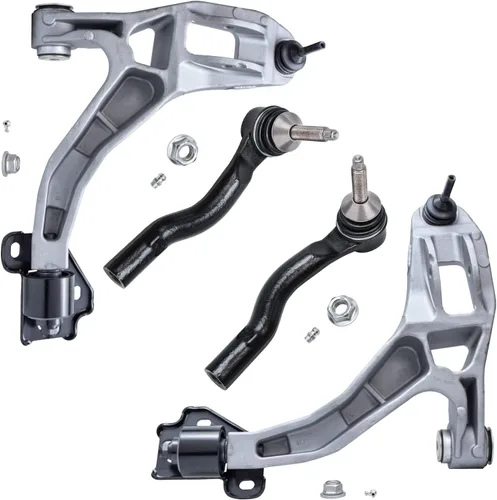 Vista 156 de Detroit Axle - Barras estabilizadoras de brazos de control delanteros 4WD para Ford 2005-2008 F-150 Lincoln Mark LT, 2 brazos de control superiores