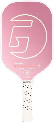 Vista 7 de GAMMA Rainmaker - Paleta de pickleball ligera, grande, cara de fibra de carbono de microcuentas para mayor giro y control, peso de giro